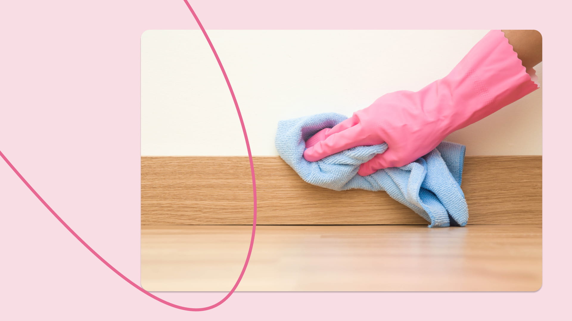 Cleaner at work